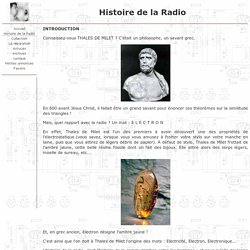 Histoire de la Radio