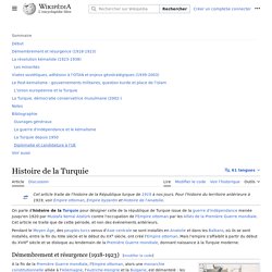 Historique sur Wikipedia