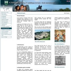 Histoire de Lyon ombrosa.com