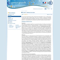 Le laser : histoire d’un rayon - Dossiers