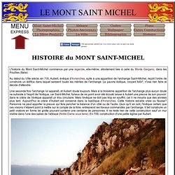 Le Mont Saint-Michel, Histoire.