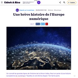 Une brève histoire de l'Europe numérique