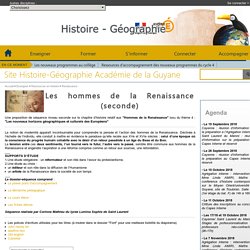Site Histoire-Géographie Académie de la Guyane