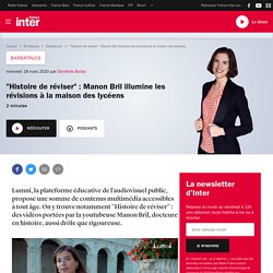 "Histoire de réviser" : Manon Bril illumine les révisions à la maison des lycéens