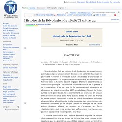 Histoire de la Révolution de 1848/Chapitre 22
