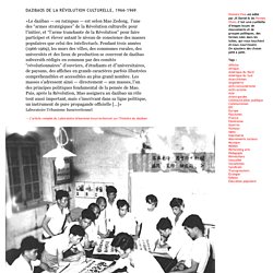 Histoire vive – Dazibaos de la Révolution culturelle, 1966-1969
