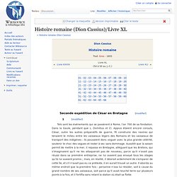 Histoire romaine (Dion Cassius)/Livre XL