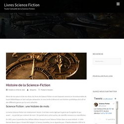 Histoire de la Science-Fiction