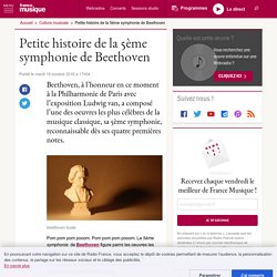Petite histoire de la 5ème symphonie de Beethoven