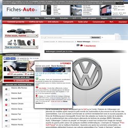 Histoire Volkswagen - ...