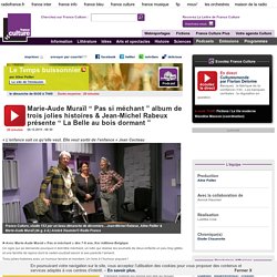 Interview JM Rabeux - Le Temps buissonnier - France Culture