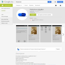 Historia w pigułce – Applications Android sur Google Play