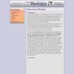 Historia de la Biología