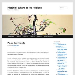 Història i cultura de les religions