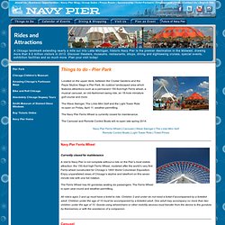 Historic Navy Pier Attractions - Pier Park