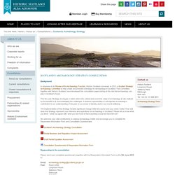 About us - Scotland’s Archaeology Strategy