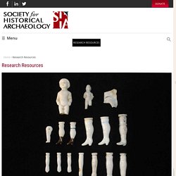 Historical Archaeology Research Resources
