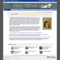 UFDC Home - Baldwin Library of Historical Children's Literature