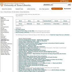 Historical Map Web Sites