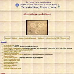 Historical Maps and Atlases