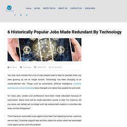 6 Historically Popular Jobs Made Redundant By Technology