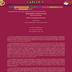 Carlos V - Historiografía y recursos en la red - Recursos en Internet