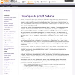 /chapter: Historique-Du-Projet-Arduino / Arduino