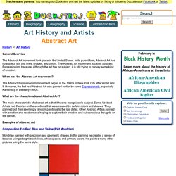 History: Abstract Art for Kids
