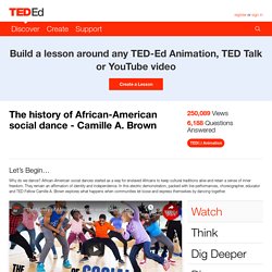 The history of African-American social dance - Camille A.