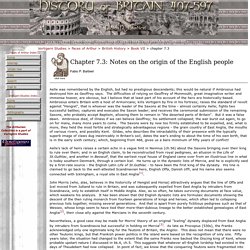 HISTORY OF BRITAIN, 407-597, by Fabio P. Barbieri