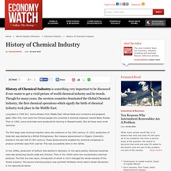 History of Chemical Industry