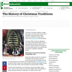 History of Christmas Traditions in the 19th Century