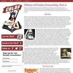 History of Comics Censorship, Part 2