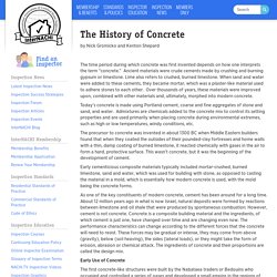 The History of Concrete - InterNACHI