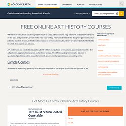 Online Art History Courses