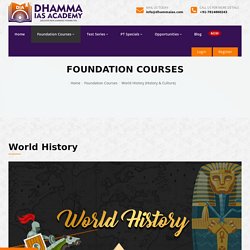 Get UPSC online test series from Dhamma IAS