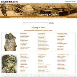 History of India - Indian History, India History, Concise History of India, Brief History of India