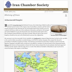 History of Iran: Achaemenid Empire