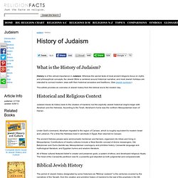 History of Judaism