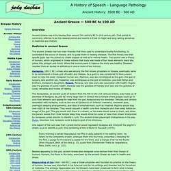 Judy Duchan's History of Speech - Language Pathology