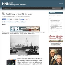 The Real Story of the MS St. Louis