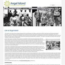 History of Angel Island - Life on Angel Island
