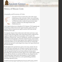 History of Minoan Crete