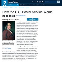 History of the USPS