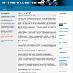 History of WFSF