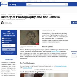 History of Photography and the Camera