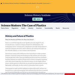 History and Future of Plastics