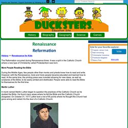 History: Reformation for Kids