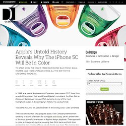 Apple's Untold History Reveals Why The iPhone 5C Will Be In Color