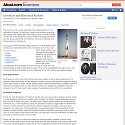 History of Rockets and Space Travel Innovations